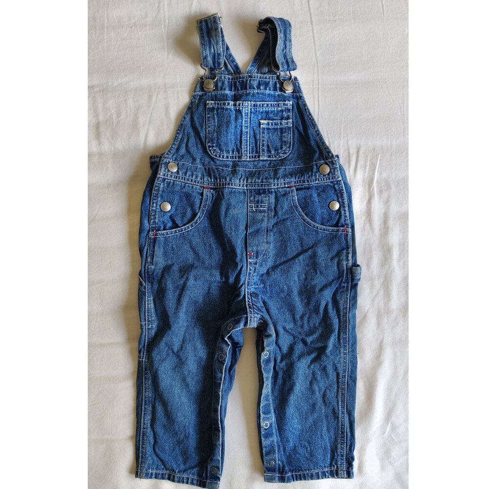 GAP toddler Denim Overall. 24-30 M.